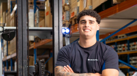 Justin, Logistiek medewerker Expeditie  